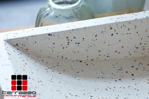 The Beauty of Terrazzo on Stone Accents
