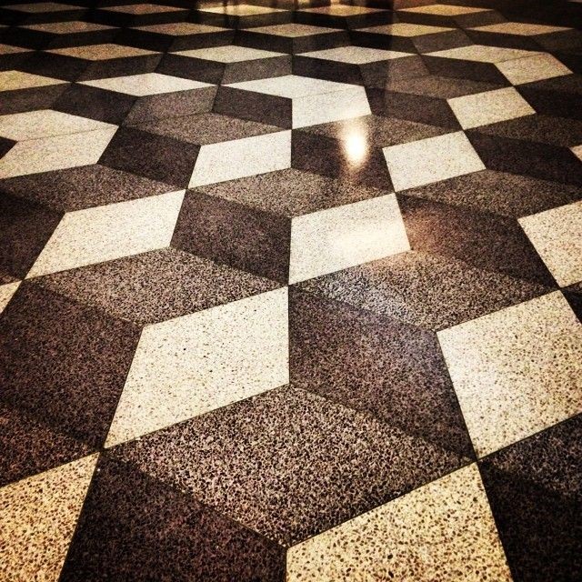 terrazzo cube design